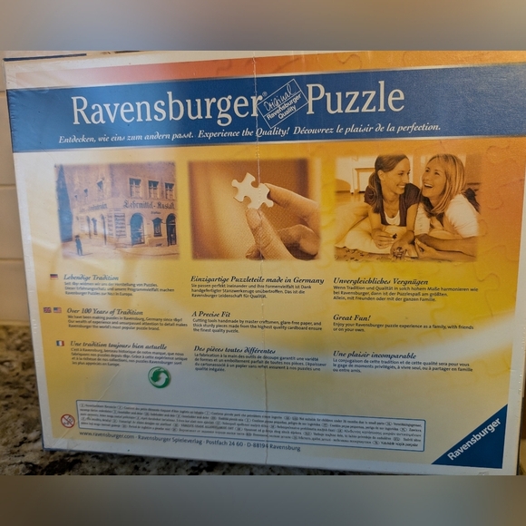 Casablanca Ingrid Bergman Puzzle Poster 1000pc Ravensburger NEW - Picture 2 of 3